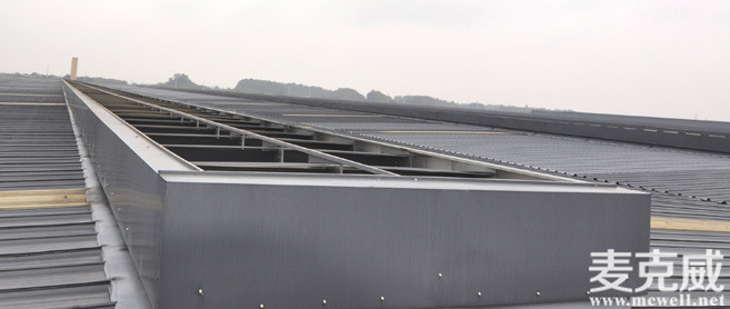 MCW1型并列風(fēng)道式薄型通風(fēng)天窗