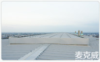 張家港沙鋼MCW1型薄型通風(fēng)天窗